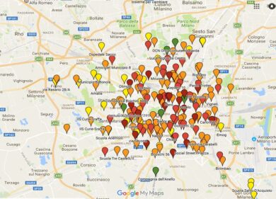 Cittadini dell’Aria, abolire i diesel. La mappa dell’inquinamento a Milano
