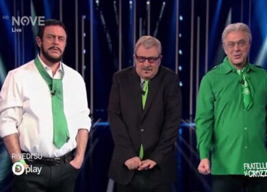 Fratelli di Crozza: Il trio Salvini, Maroni e Bossi