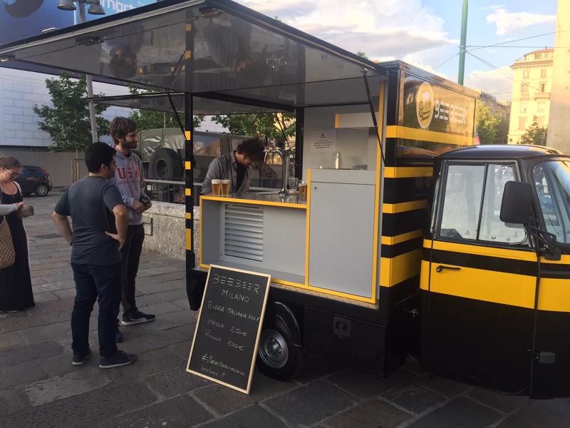 Street food, nasce Beebeer Milano. Le foto