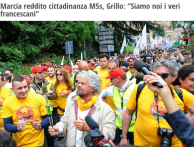 m5s, Marcia francescana di Casalino. Quando diceva “Poveri hanno odore forte”