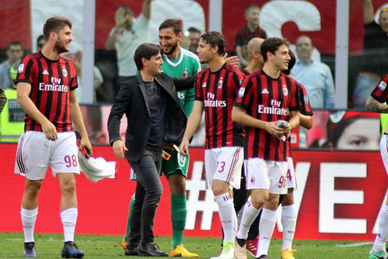Milan in Europa. Montella: “Centrati gli obiettivi. E l’anno prossimo…”