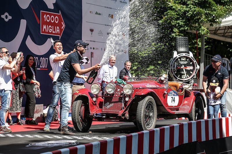 L’ Alfa Romeo 6C 1750 Gran Sport del 1931, vince la Mille Miglia 2017 L’ Alfa Romeo 6C 1750 Gran Sport del 1931, vince la Mille Miglia 2017