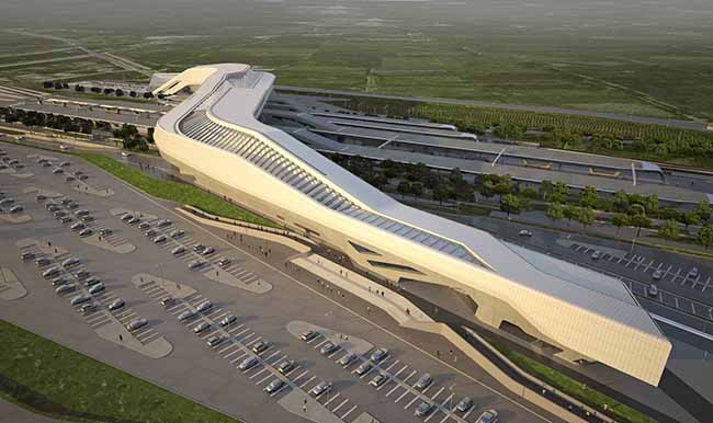 Tav: pronta la Porta del Sud di Zaha Hadid, la stazione più bella del mondo Tav: pronta la Porta del Sud di Zaha Hadid, la stazione più bella del mondo