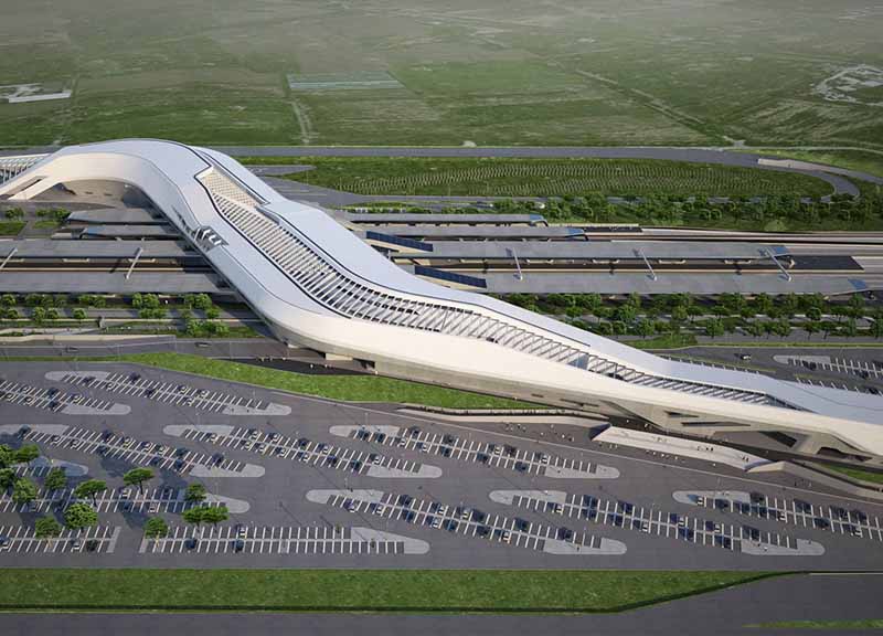Tav: pronta la Porta del Sud di Zaha Hadid, la stazione più bella del mondo Tav: pronta la Porta del Sud di Zaha Hadid, la stazione più bella del mondo