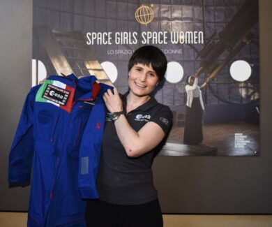 Samantha Cristoforetti, ecco la sua tuta spaziale