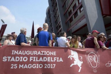 Stadio Torino, Cairo: lo meritavano i tifosi e i campioni del passato