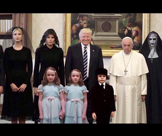 Donald Trump incontra papa Francesco. Ed è boom di meme e ironie sul web. FOTO