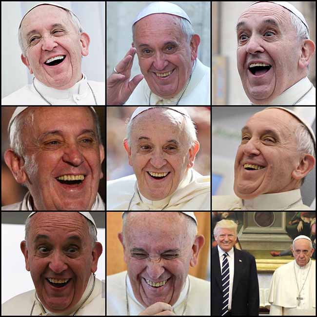 Donald Trump incontra papa Francesco. Ed è boom di meme e ironie sul web. FOTO