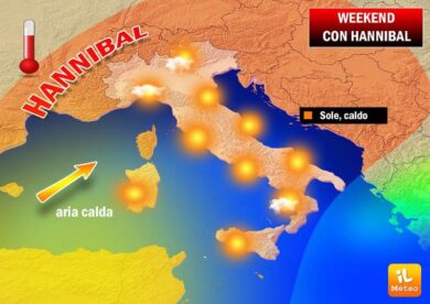 Previsioni meteo, Hannibal e Scipione infiammeranno l’estate