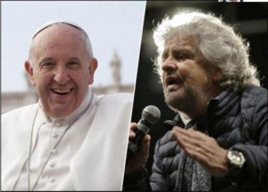M5s, Papa Francesco non è grillino: “Lavoro per tutti, non reddito per tutti”
