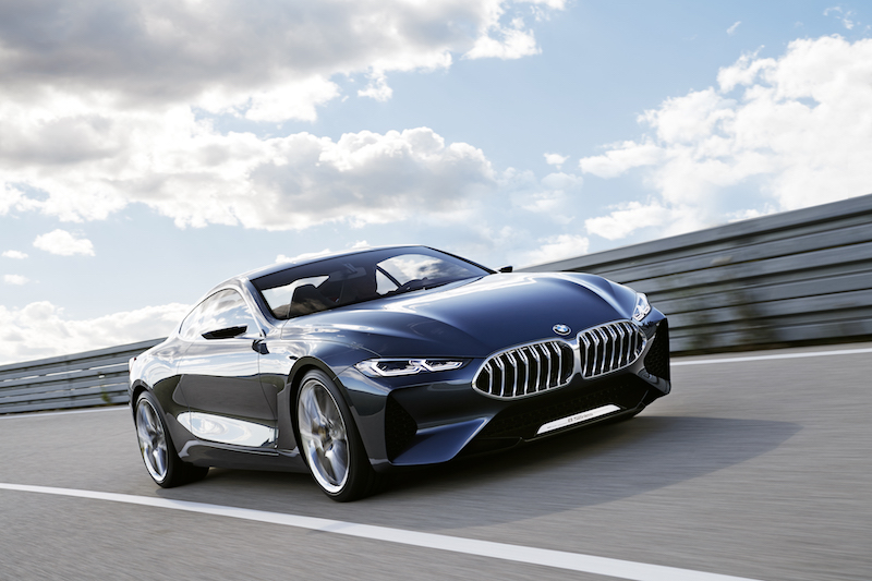 BMW serie 8 Concept, il futuro passa dalLago di Como
