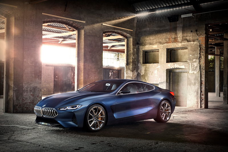 BMW serie 8 Concept, il futuro passa dalLago di Como