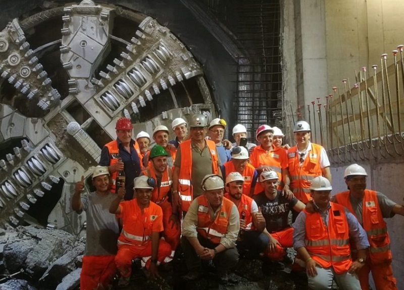 M4: la seconda talpa è arrivata in viale Argonne. FOTO