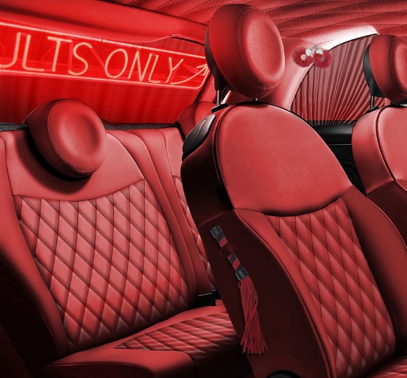 Fiat 500 Kar_masutra, Lapo Elkann provoca: il Kamasutra decora la carrozzeria