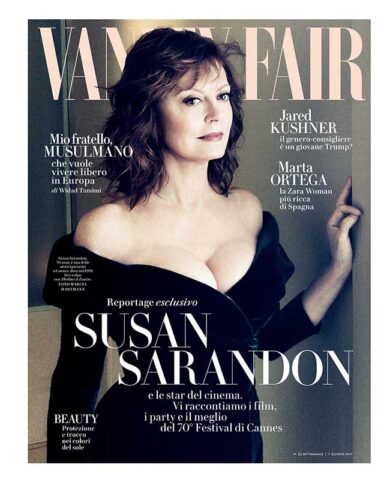 Susan Sarandon immortalata con iPhone 7 plus