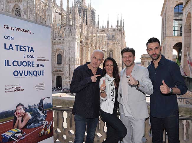 Giusy Versace e il suo spettacolo “Con la testa e con il cuore si va ovunque”