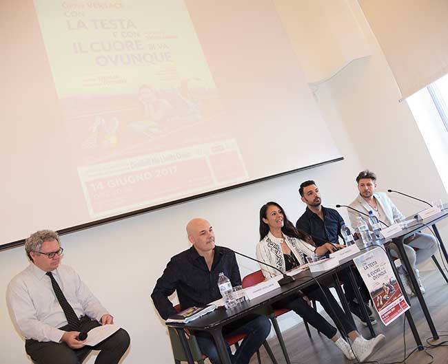 Giusy Versace e il suo spettacolo “Con la testa e con il cuore si va ovunque”