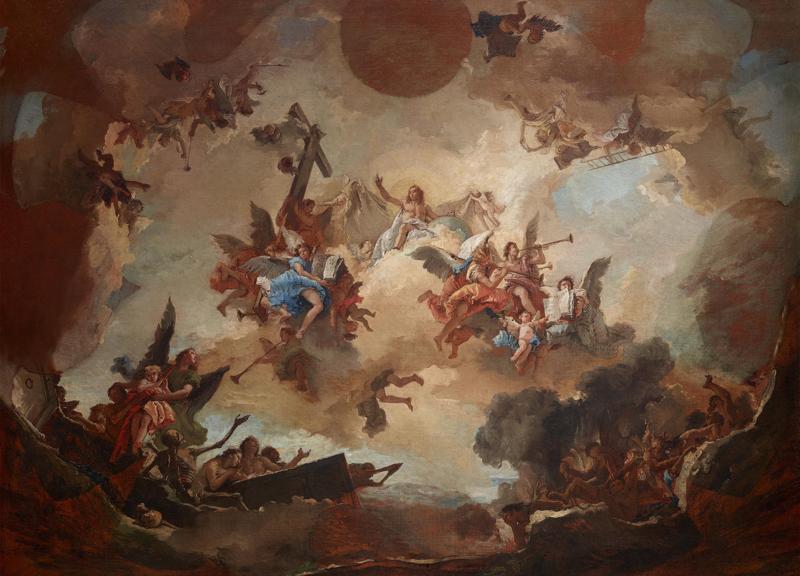 Il giudizio finale di Tiepolo, della collezione Intesa Sanpaolo, all’Hermitage Il giudizio finale di Tiepolo, della collezione Intesa Sanpaolo, all’Hermitage