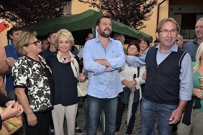 Lega, Salvini incontra i candidati sindaci a Rovello Porro