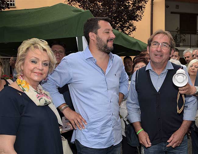 Lega, Salvini incontra i candidati sindaci a Rovello Porro