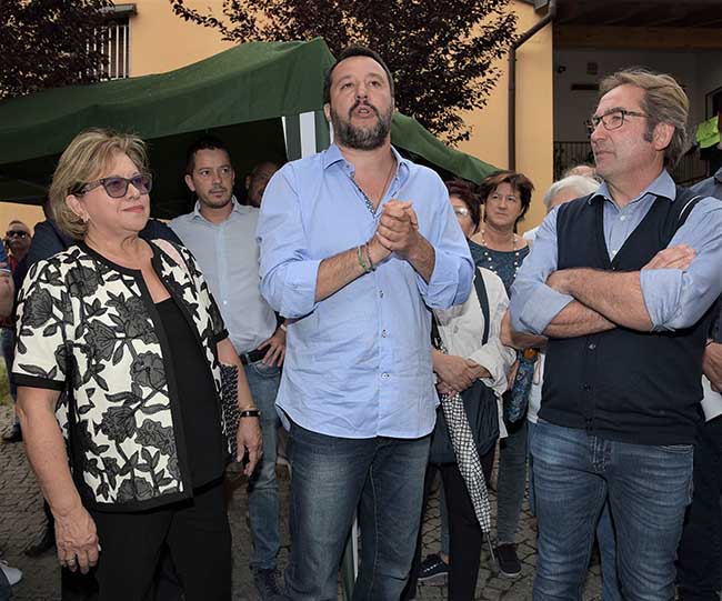 Lega, Salvini incontra i candidati sindaci a Rovello Porro