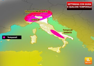 Arriva il caldo torrido con l’anticiclone Giuda. Ed è subito allarme siccità