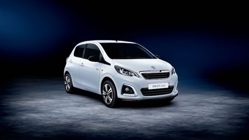 Peugeot 108 GT Line, la city car dal carattere sportivo Peugeot 108 GT Line, la city car dal carattere sportivo