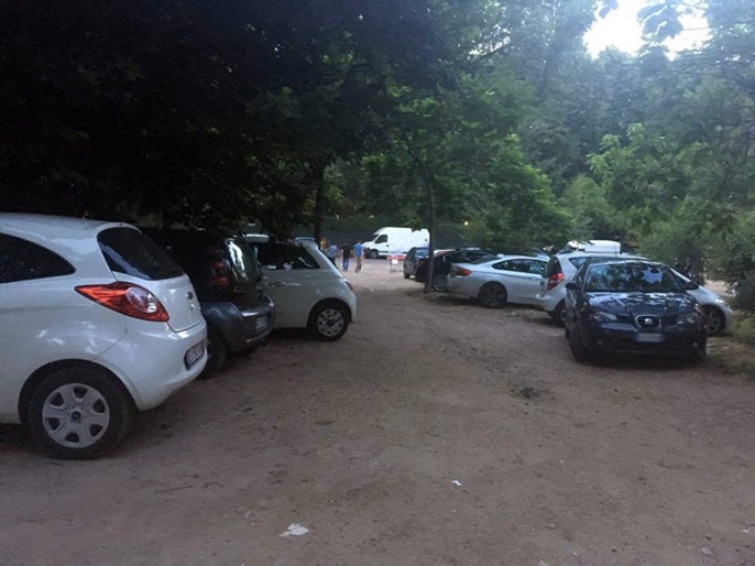 Parcheggi abusivi in Triennale 10