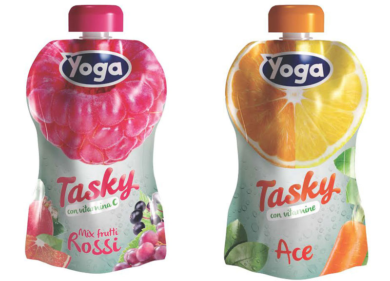 Yoga Tasky, il monodose dinamico  si rinnova nei gusti e nel pack
