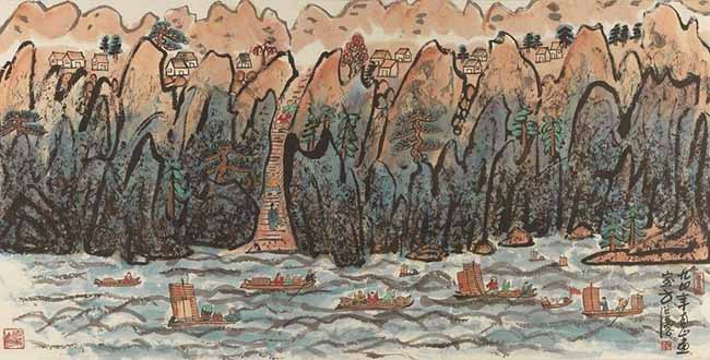 I sogni a colori su carta di Fang Zhaolin I sogni a colori su carta di Fang Zhaolin
