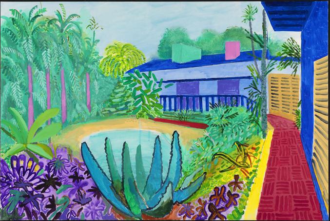 David Hockney, la retrospettiva al Centre Pompidou di Parigi David Hockney, la retrospettiva al Centre Pompidou di Parigi