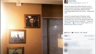 Riina, foto al ristorante con quella di Baggio. Il figlio esulta su Facebook