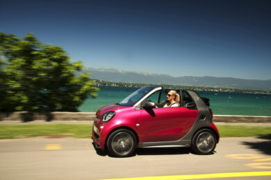 Nuova smart fortwo cabrio electric drive,  e viaggi nel silenzio