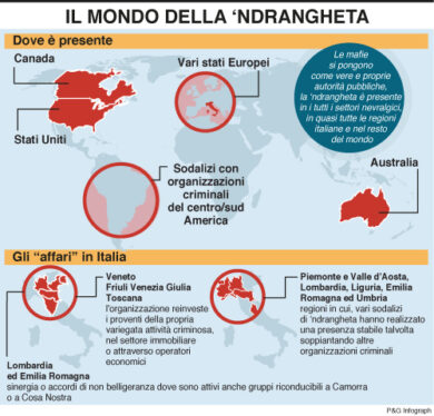 ‘Ndrangheta infiltrata ovunque: politica, pa, economia e… Il dossier