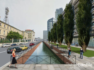 Ecco come saranno i Navigli aperti. La città tra 15 anni. Immagini