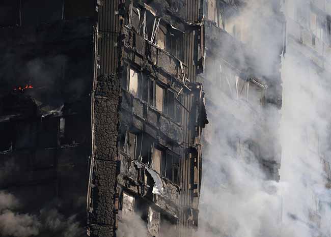 Gb, il rogo alla Grenfell Tower partito da un frigorifero difettoso Gb, il rogo alla Grenfell Tower partito da un frigorifero difettoso