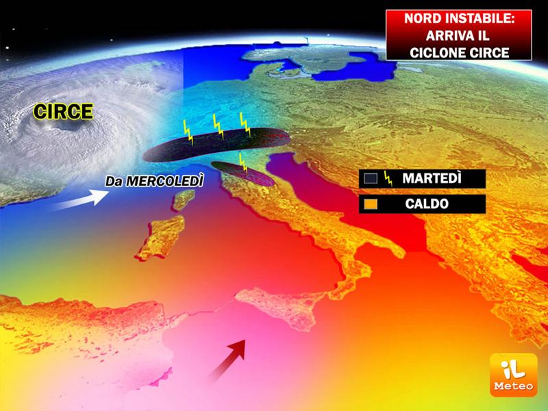 Previsioni meteo/ In arrivo Circe, allerta maltempo al Nord Previsioni meteo/ In arrivo Circe, allerta maltempo al Nord