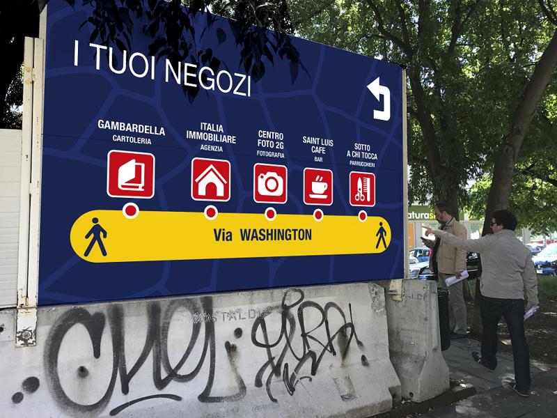 M4: ecco le grafiche con info sulla linea e le mappe dei negozi. FOTO M4: ecco le grafiche con info sulla linea e le mappe dei negozi. FOTO