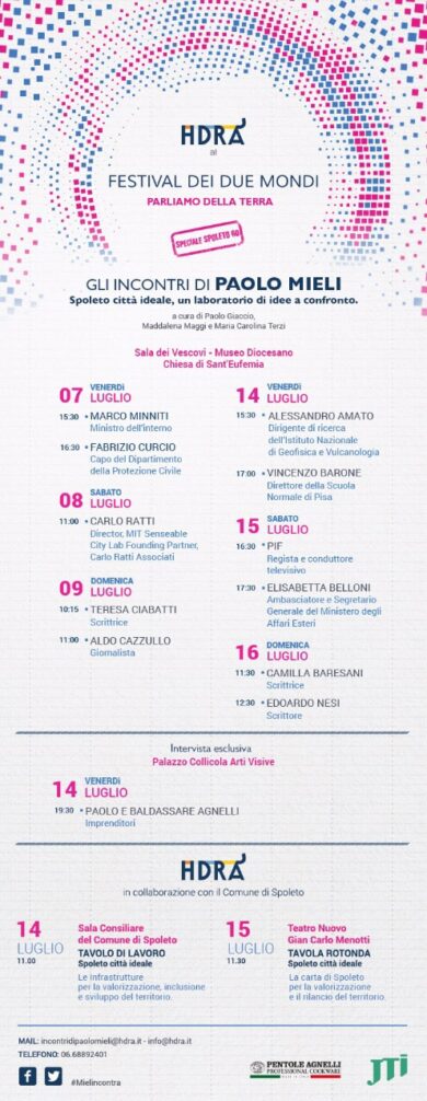 Al Festival dei 2Mondi 2017 tornano gli Incontri di Paolo Mieli