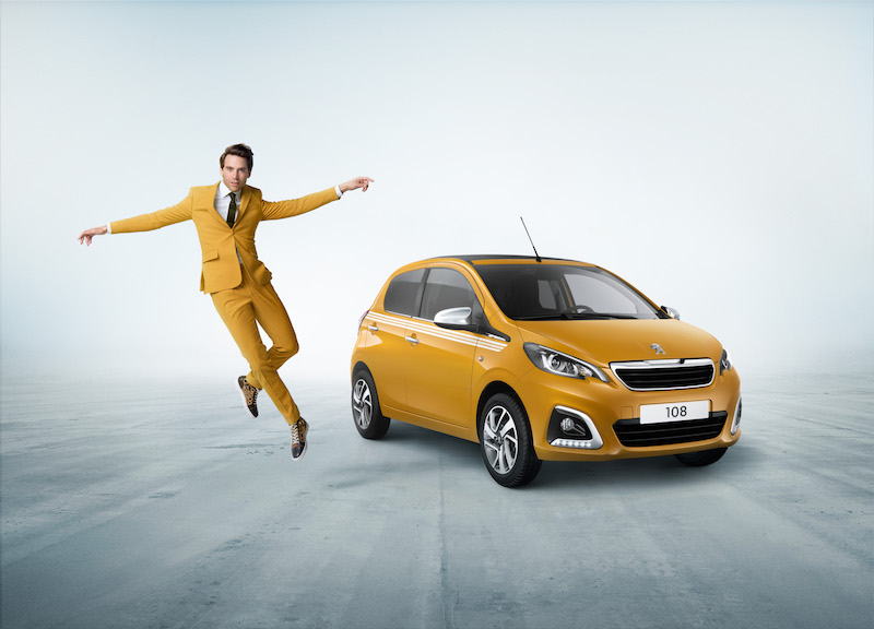 Peugeot 108 Collection: la citycar chic che piace anche a Mika Dandy Peugeot 108 Collection: la citycar chic che piace anche a Mika Dandy
