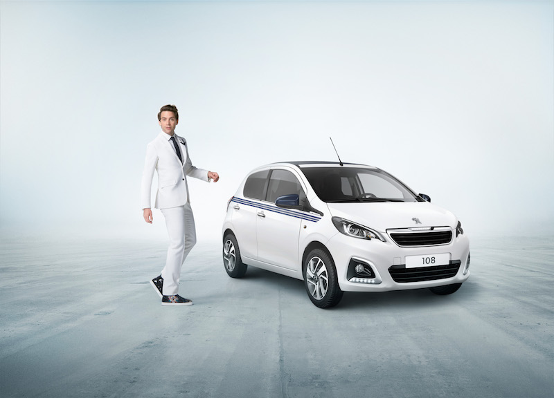 Peugeot 108 Collection: la citycar chic che piace anche a Mika Dandy Peugeot 108 Collection: la citycar chic che piace anche a Mika Dandy