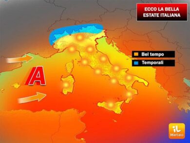 Meteo, due giorni di estate italiana. Poi torna Caronte
