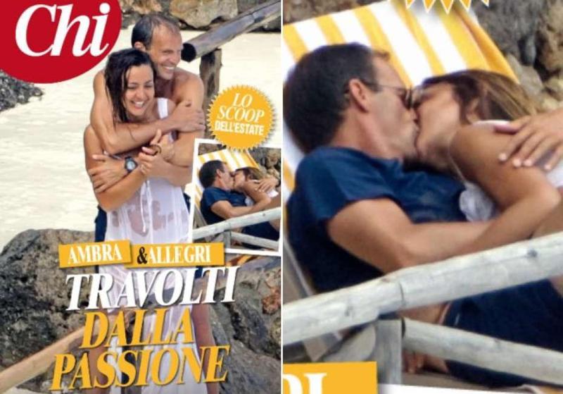 Allegri e Ambra Angiolini: è amore. La coppia dell’estate 2017. FOTO Allegri e Ambra Angiolini: è amore. La coppia dell’estate 2017. FOTO