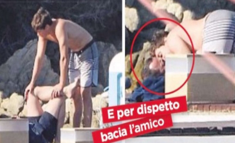 Luigi Berlusconi: quel bacio in bocca all’amico a Villa Certosa – FOTO