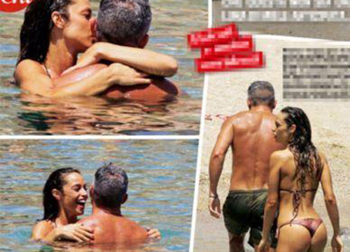 Raffaella Fico e Moggi passione bollente a Mykonos. LE FOTO
