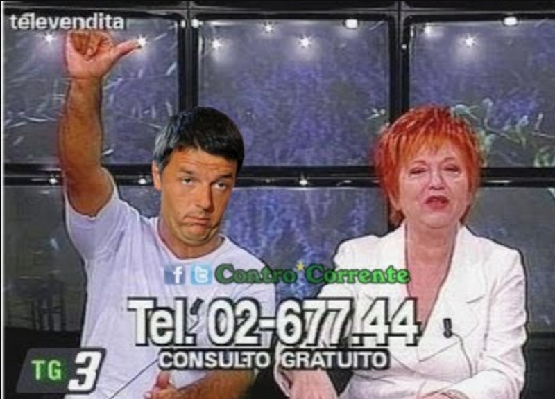 Renzi fa autocritica: “Con gli 80 euro sembravo Wanna Marchi” Renzi fa autocritica: “Con gli 80 euro sembravo Wanna Marchi”