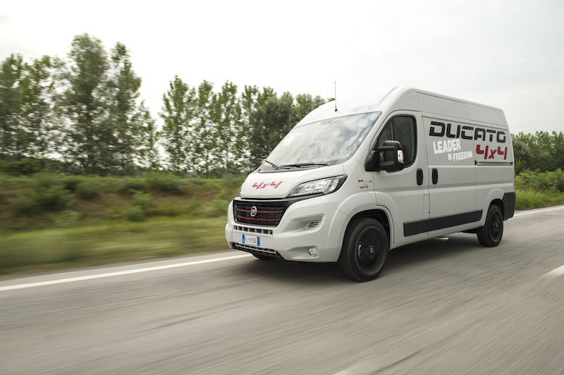 Fiat Professional presenta il nuovo Ducato 4×4 Fiat Professional presenta il nuovo Ducato 4×4