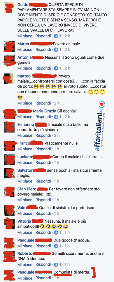 Emanuele Fiano alla gogna nel club di Luigi Di Maio: tutti i commenti – FOTO