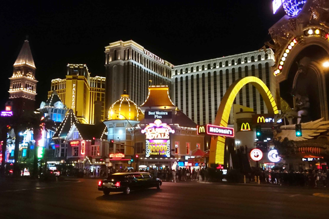 Las Vegas, città dell’eccesso alimentata dalle rinnovabili