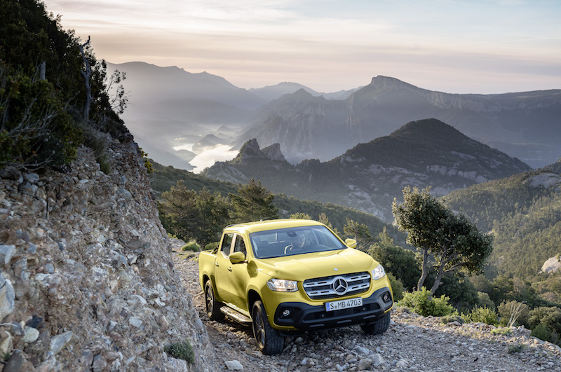 Mercedes-Benz Classe X: il pick-up che mancava Mercedes-Benz Classe X: il pick-up che mancava